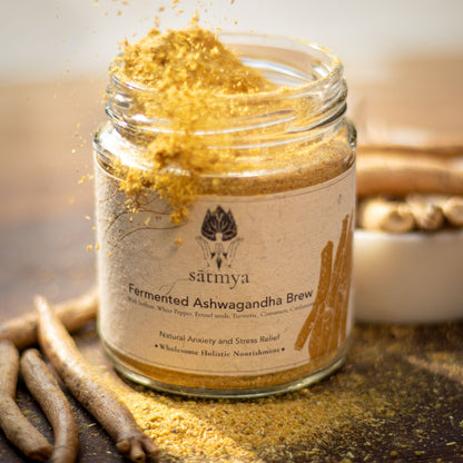 Fermented Ashwagandha Brew - Satmya - 100gm