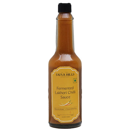 Chilli Sauce | Fermented Lakhori Chilli Sauce – No Added Preservatives &amp; Additives Free – Tatva Hills – 60gm