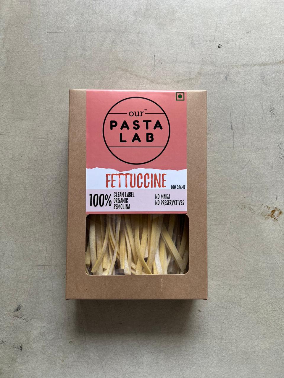 Pasta | Fettuccine Pasta - Vegan, No Maida &amp;amp; No Added Preservatives – Our Pasta Lab – 200gm