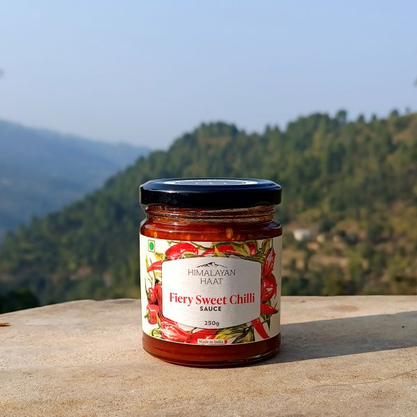 Fiery Sweet Chilli Sauce - Vegan &amp; Gluten Free - Himalayan Haat - 300ml