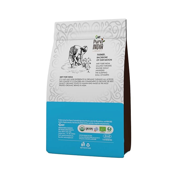 Finger Millet | Ragi (Whole) - Organic - Mrt Organics - 500gm