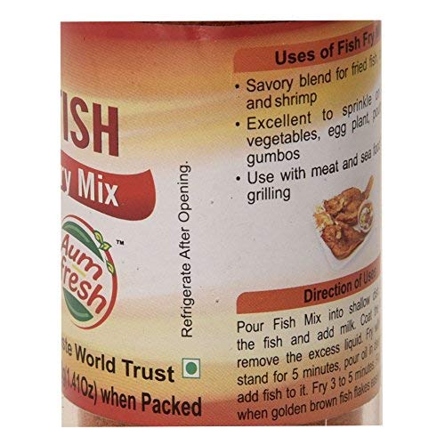 Fish (Fry Mix) Seasoning - Aum Fresh – 40gm
