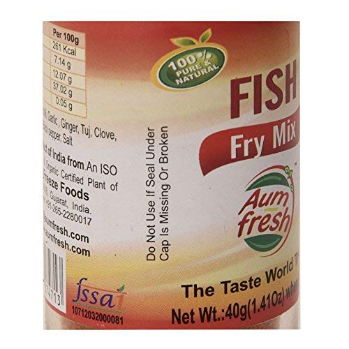 Fish (Fry Mix) Seasoning - Aum Fresh – 40gm
