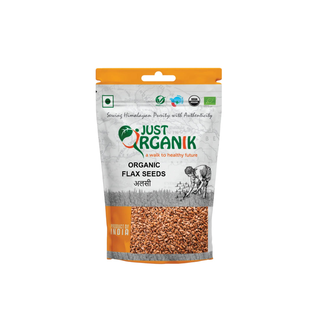 Flax Seeds – Just Organik – 200gm
