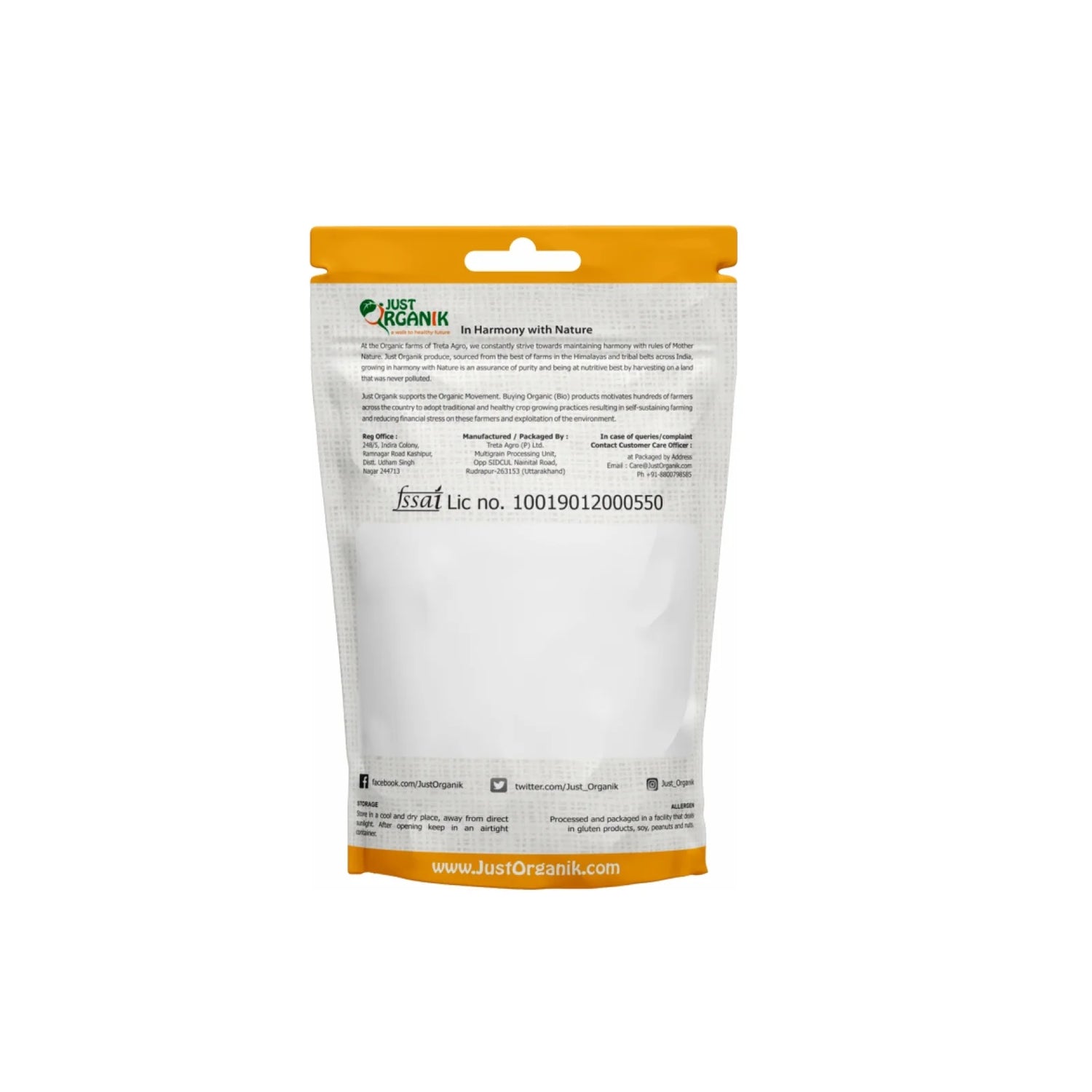 Flax Seeds – Just Organik – 200gm