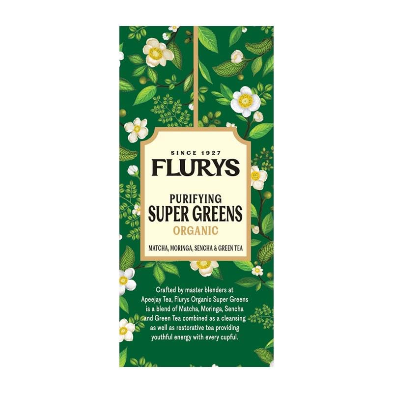 Super Green Tea - Flurys - 25Tea Bags