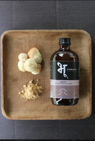 Focus Kombucha | (Beetroot, Carrot, Ginger &amp;amp; Lion&