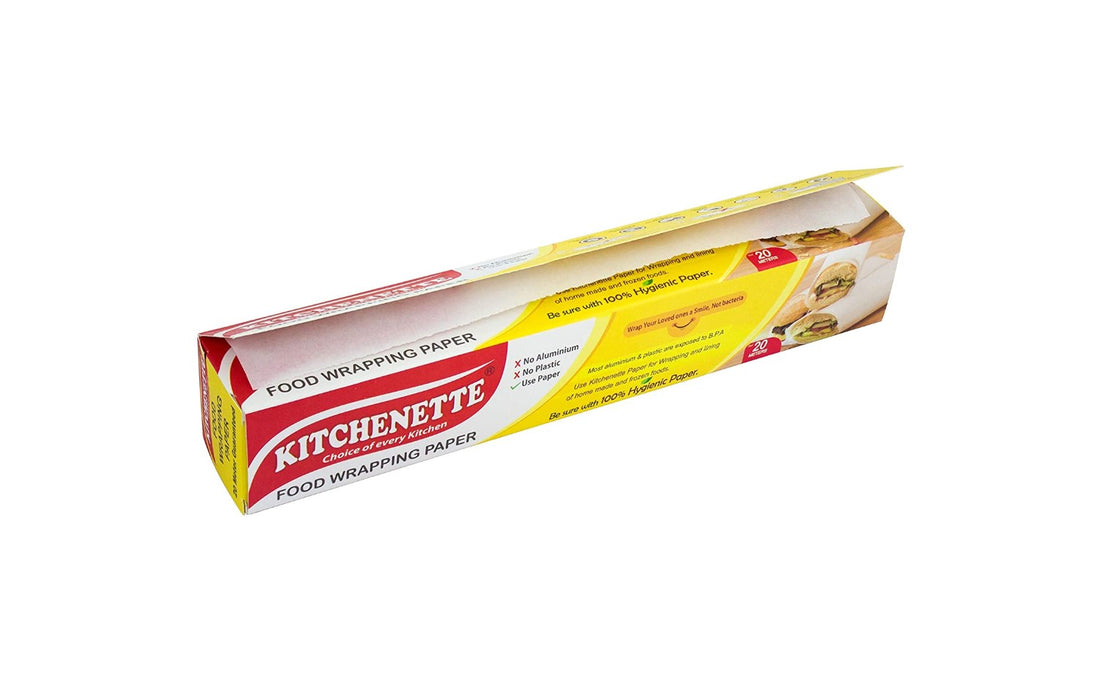 Food Wrapping and Baking Paper-  Kitchenette - 20meters