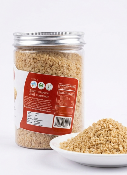 Flakes| Foxtail Millet Flakes -Gluten Free-Rich In Protein ,Antioxidants- No Preservatives, High In Dietery Fibre &amp;amp; Zero Cholesterol -MRT Organics - 250gm