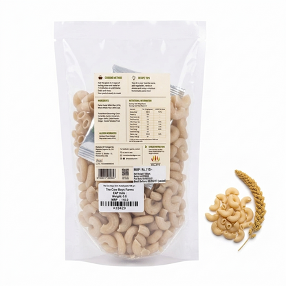 Pasta | Foxtail Pasta ( Millet &amp; Wheat Pasta ) – No Added Preservatives – The Cow Boys Farm – 175gm