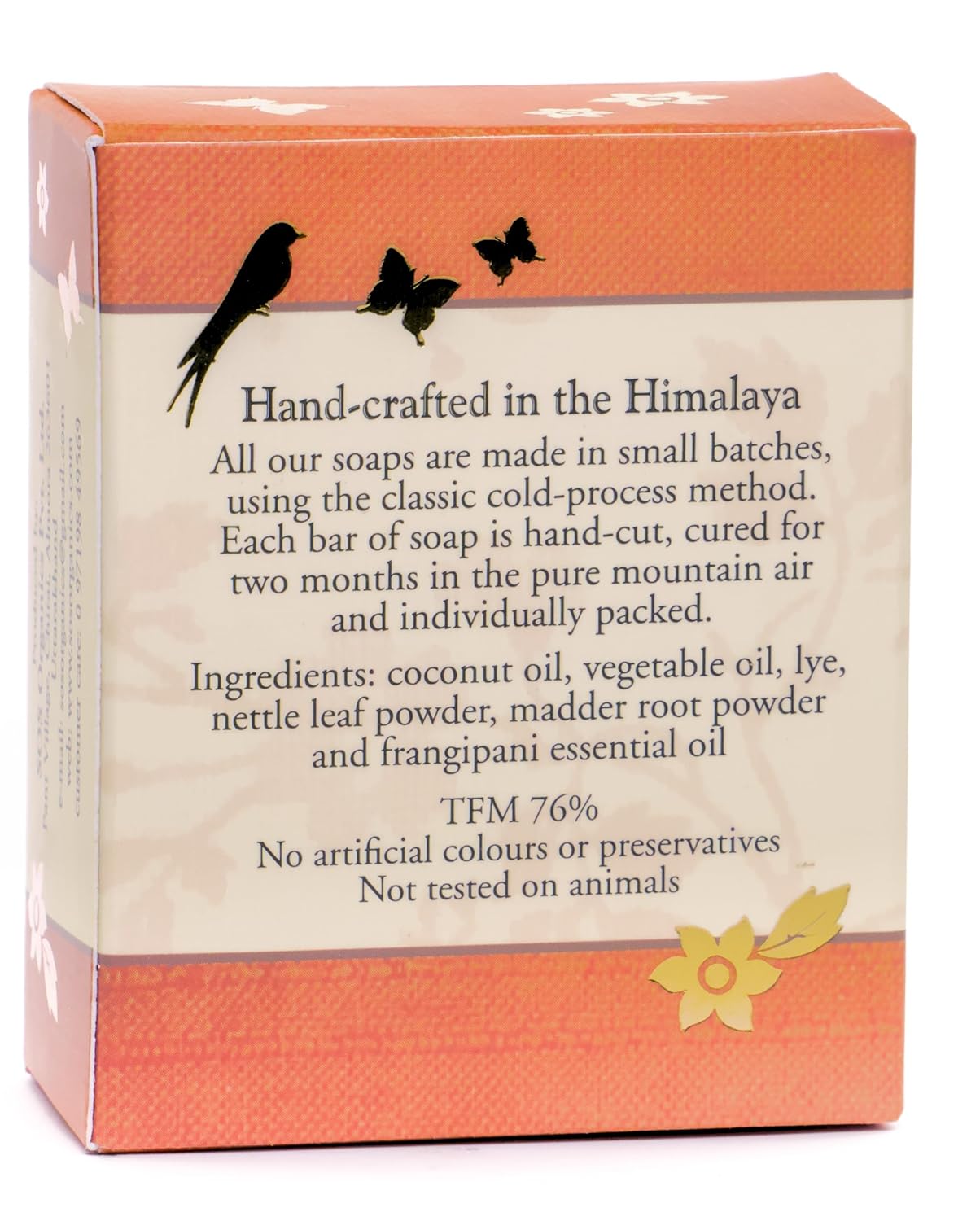 Frangipani Soap - SOS Organics - 100gm