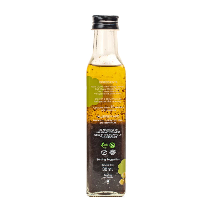 French Vinaigrette | Natural - Gluten Free, Nut Free, No Preservatives &amp;amp; No Refined Sugar - The Gourmet Jar - 250gm