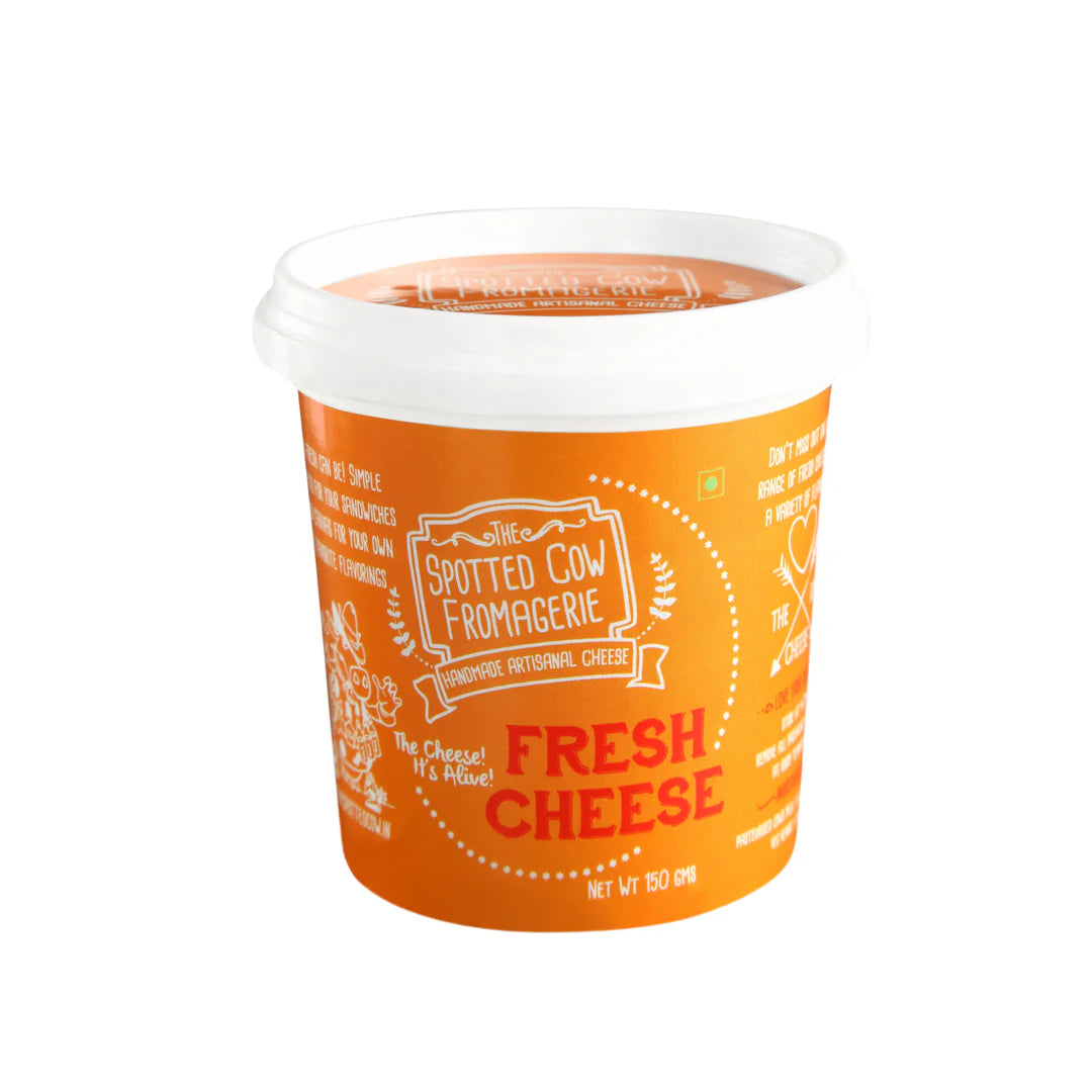 Fresh Cheese - Plain - The Spotted Cow Fromagerie – 150gm