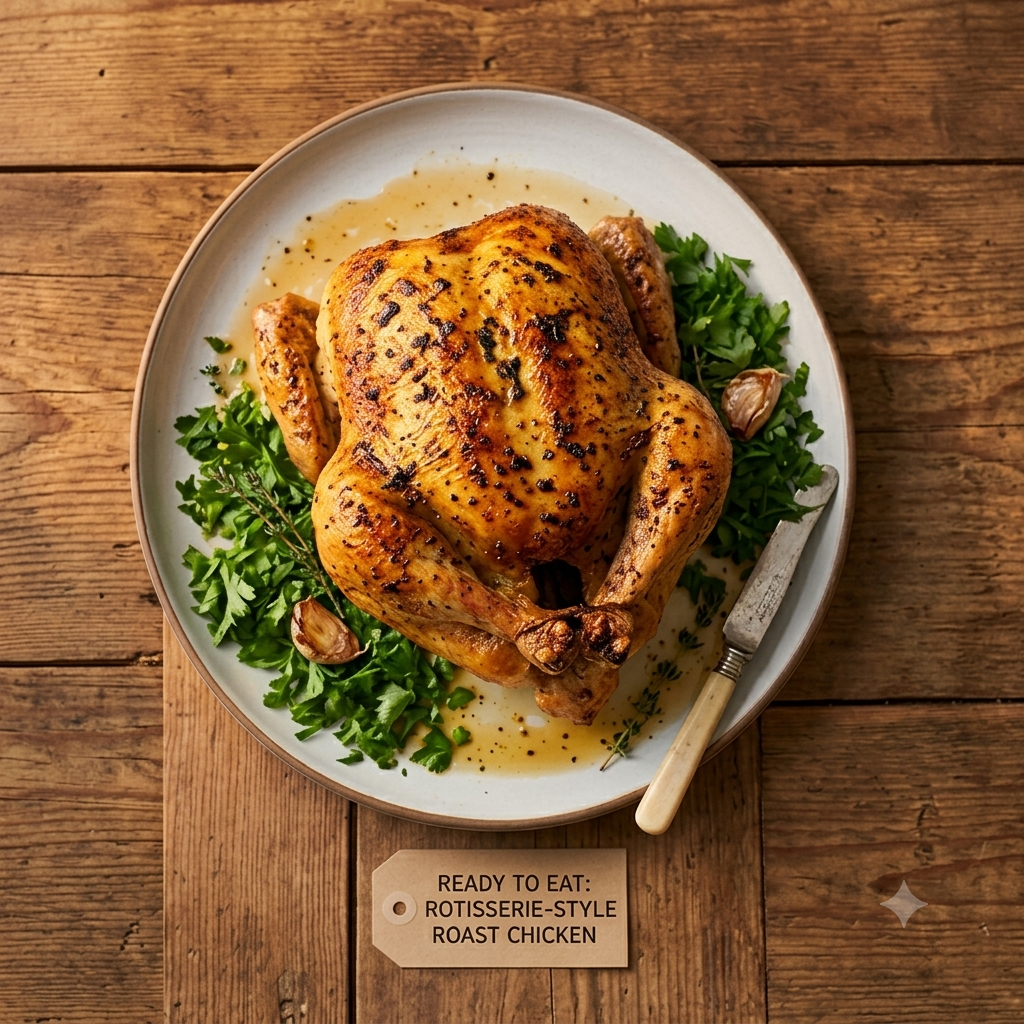 Fresh Citrus Parsley Marinated Whole Chicken (With Skin)-Ready to Cook &amp;  Ready To Eat – Halal Certified – Organically Raised – Non GMO, Antibiotics &amp; Hormone Free-Nature&