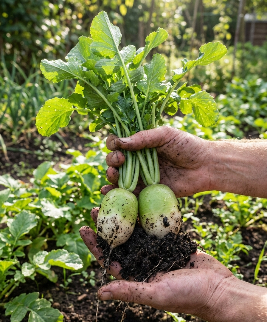 Daikon Radish | Organically Grown - 1 Piece