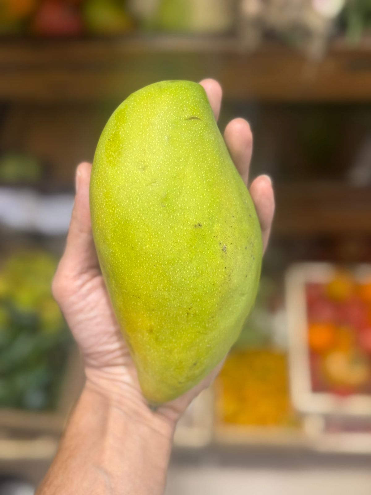 Totapuri Mango - Naturally Grown - Pesticide-Free &amp; Naturally Ripened