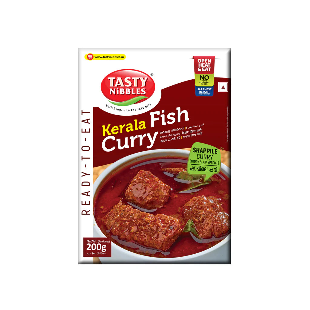 Fish Curry | Kerala Fish Curry With Shappile Curry- Ready To Eat - Tasty Nibbles - 200gm