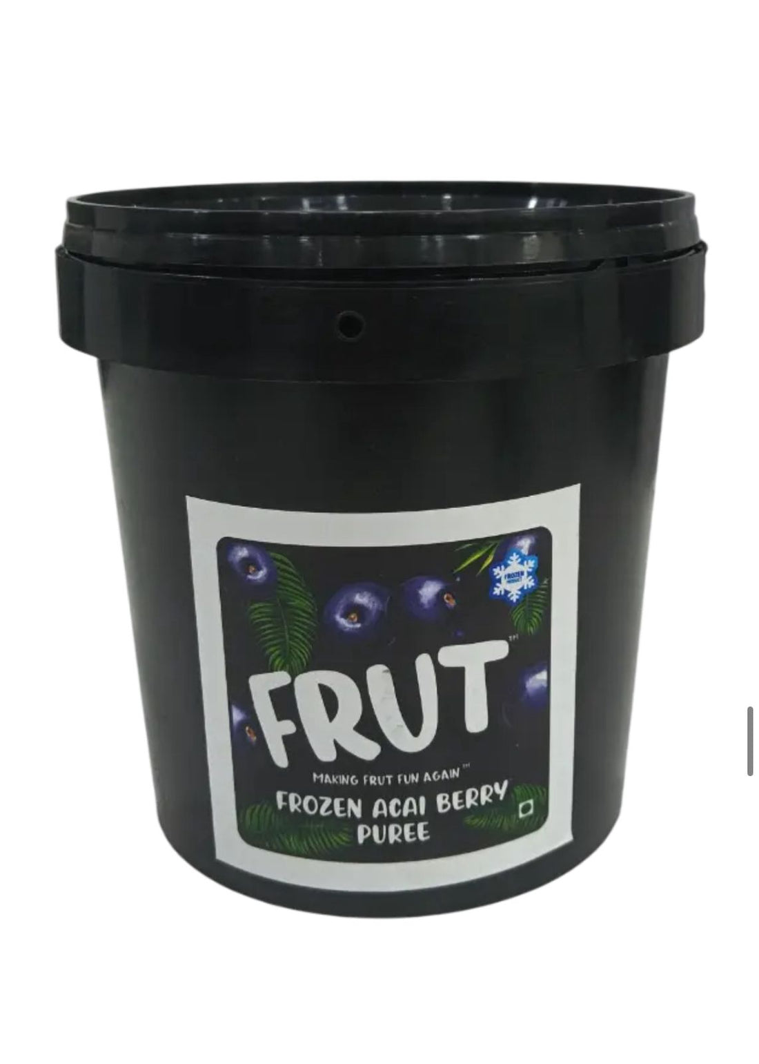 Puree | Frozen Acai Berry Puree – Frozen – No Added Sugar, Flavours & No Added Preservatives – Frut – 1000gm