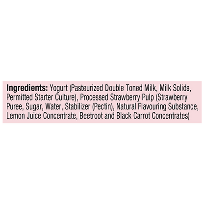 Fruit Yogurt Strawberry – Epigamia – 75gm