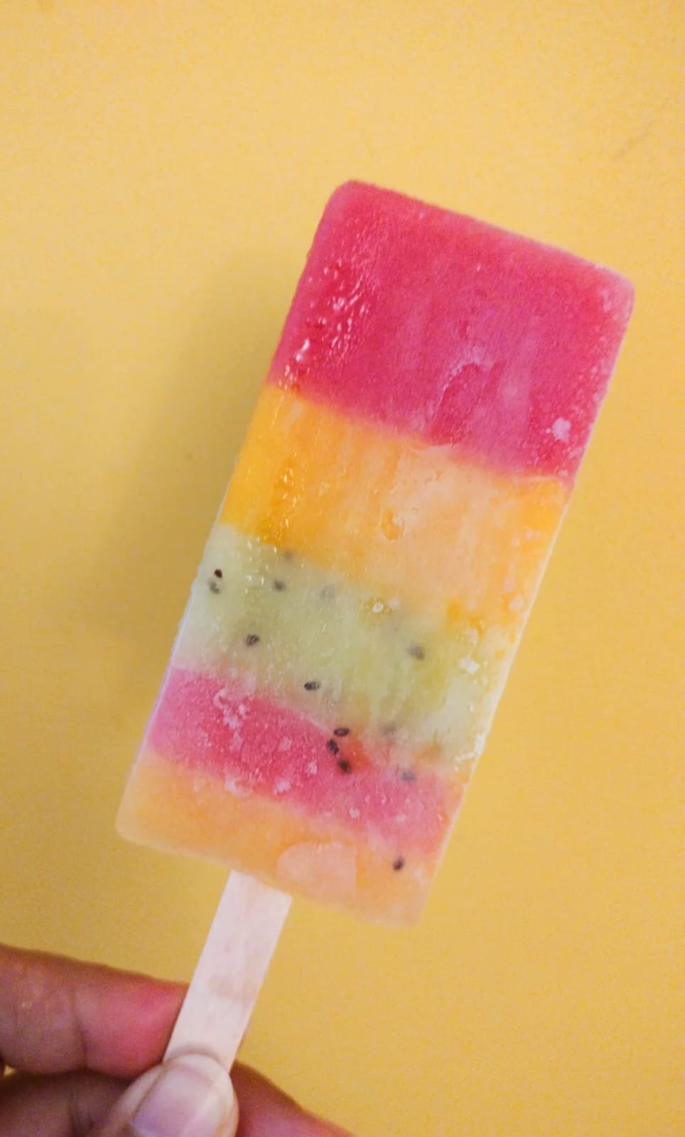 Ice Cream |Fruit Potpourri (Rainbows) - Popsicle Ice Cream- Natural Mixed Fruit Ice Cream - Handcrafted Seasonal Blend-Nature&