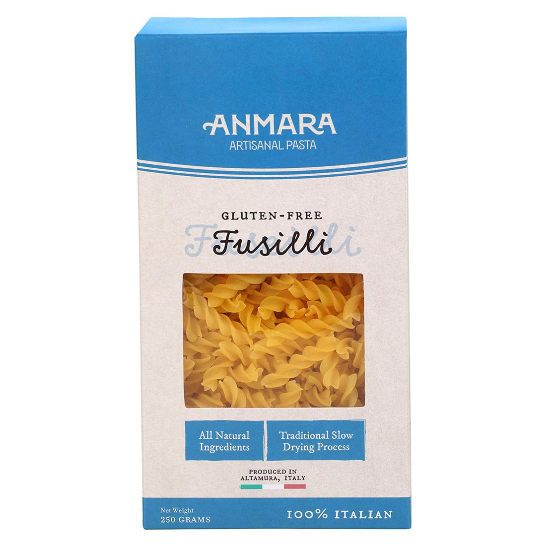 Fusilli Pasta - Gluten Free - Anmara - 250gm