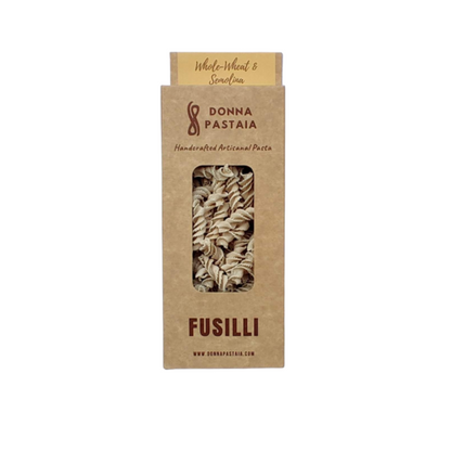 Fusilli Whole Wheat &amp;amp; Semolina Eggless Pasta - Donna Pastaia - 250gms