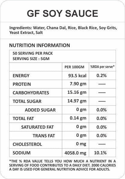 Soy Sauce - Gluten Free - Fermented - Brown Koji Boy - 250gm