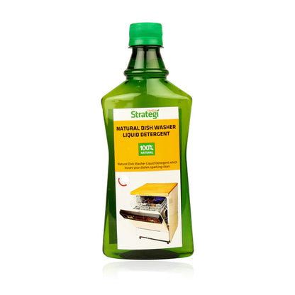 Natural Dishwasher Liquid Detergent - Herbal Strategi - 500ml