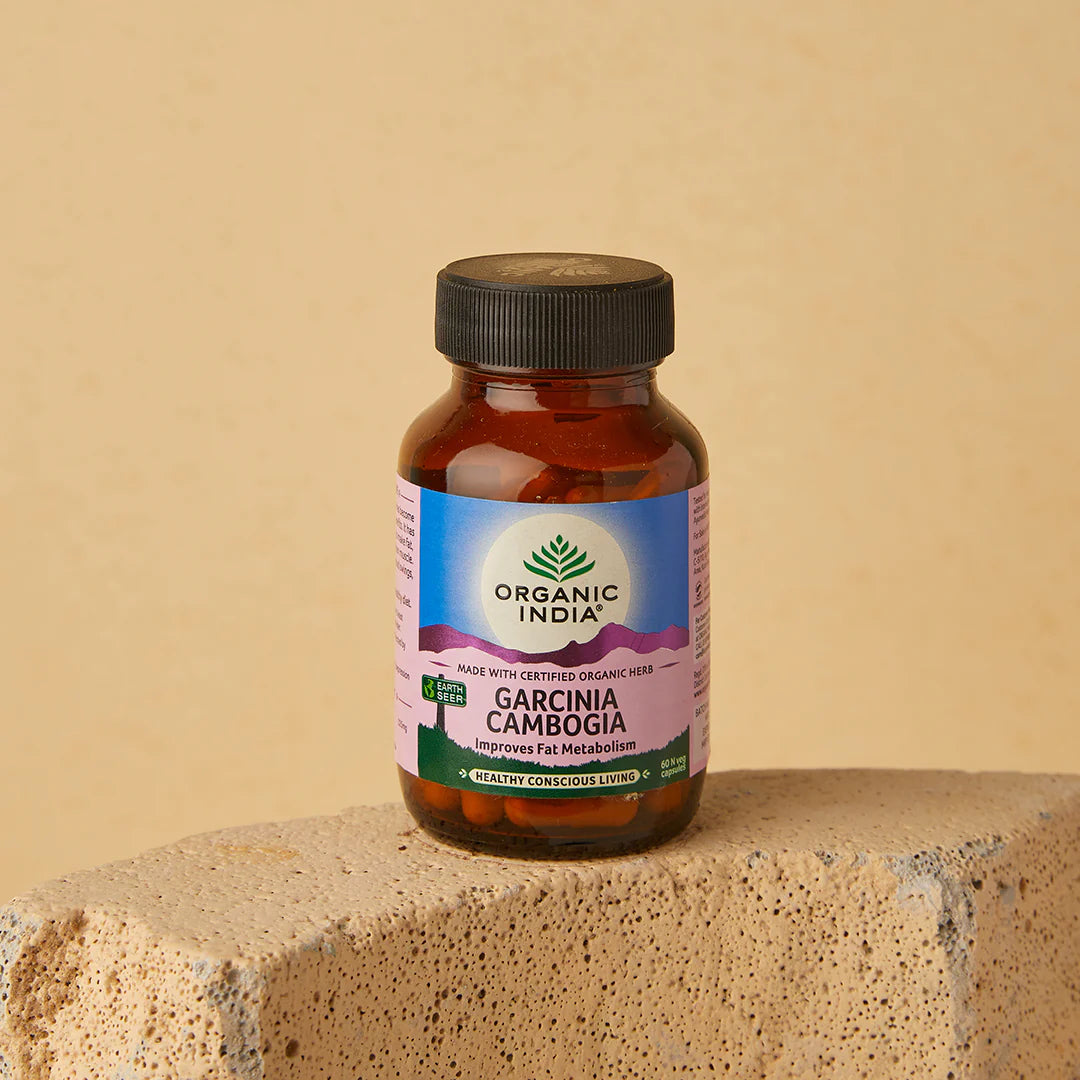 Garcinia Cambogia - Improves Fat Metabolism – Organic India – 60Capsules