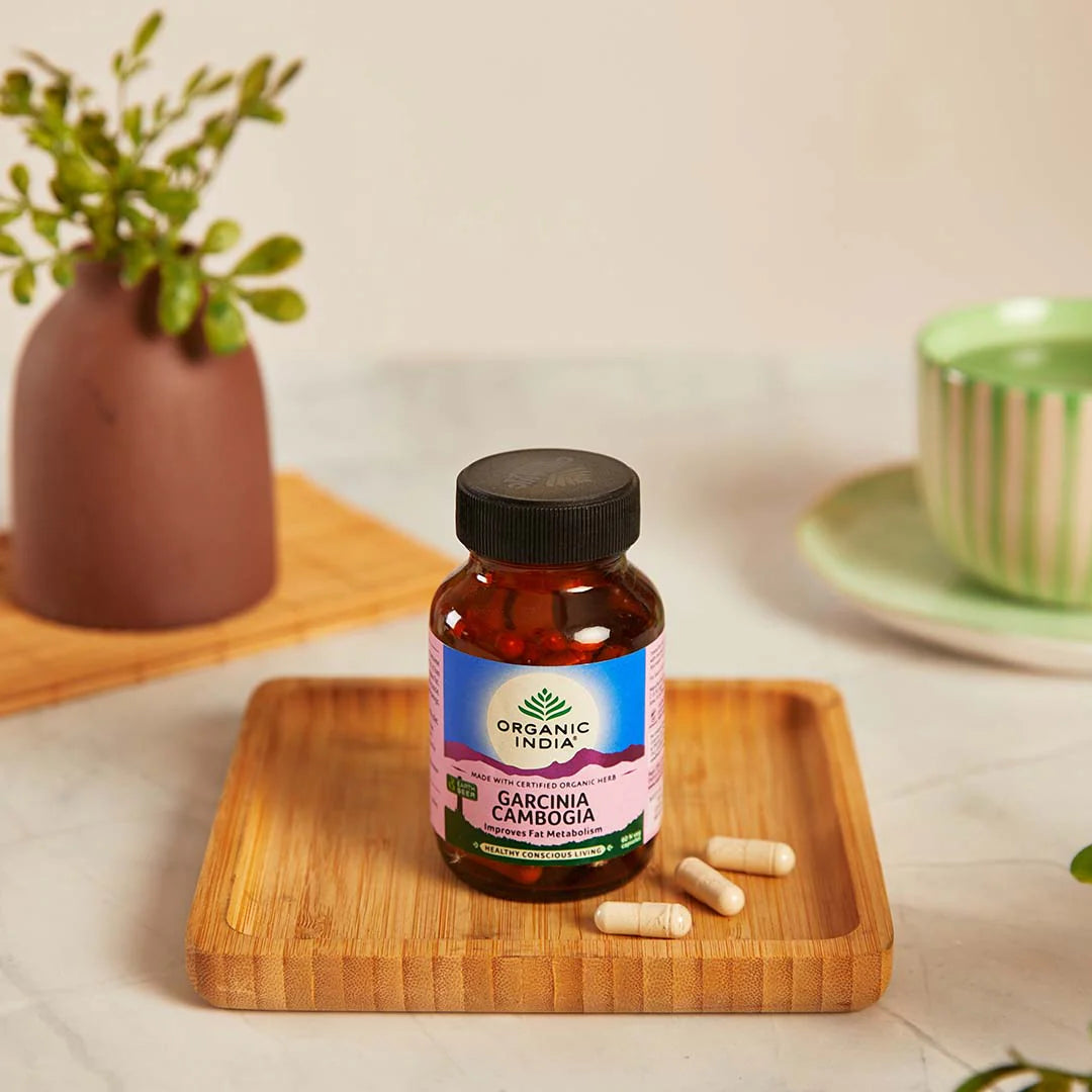 Garcinia Cambogia - Improves Fat Metabolism – Organic India – 60Capsules