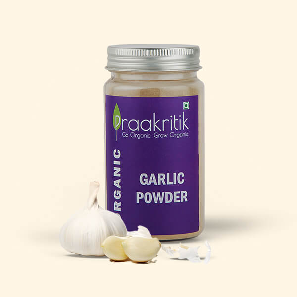 Garlic Powder - Praakritik - 100gm