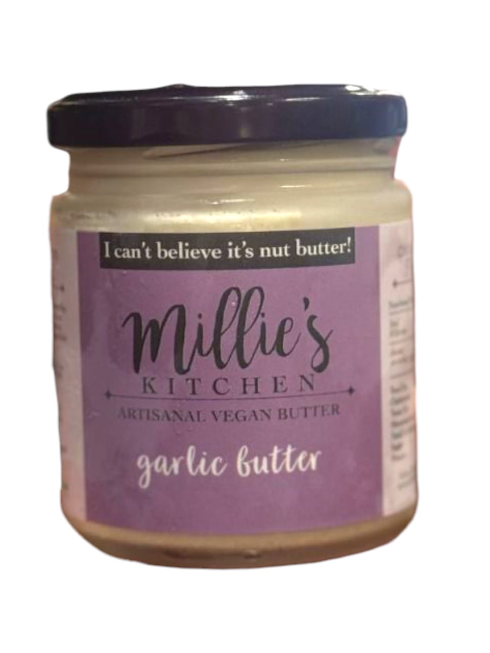 Vegan Butter | Garlic Butter - Dairy Free &amp; Cholesterol Free – Millie’s Kitchen – 175gm