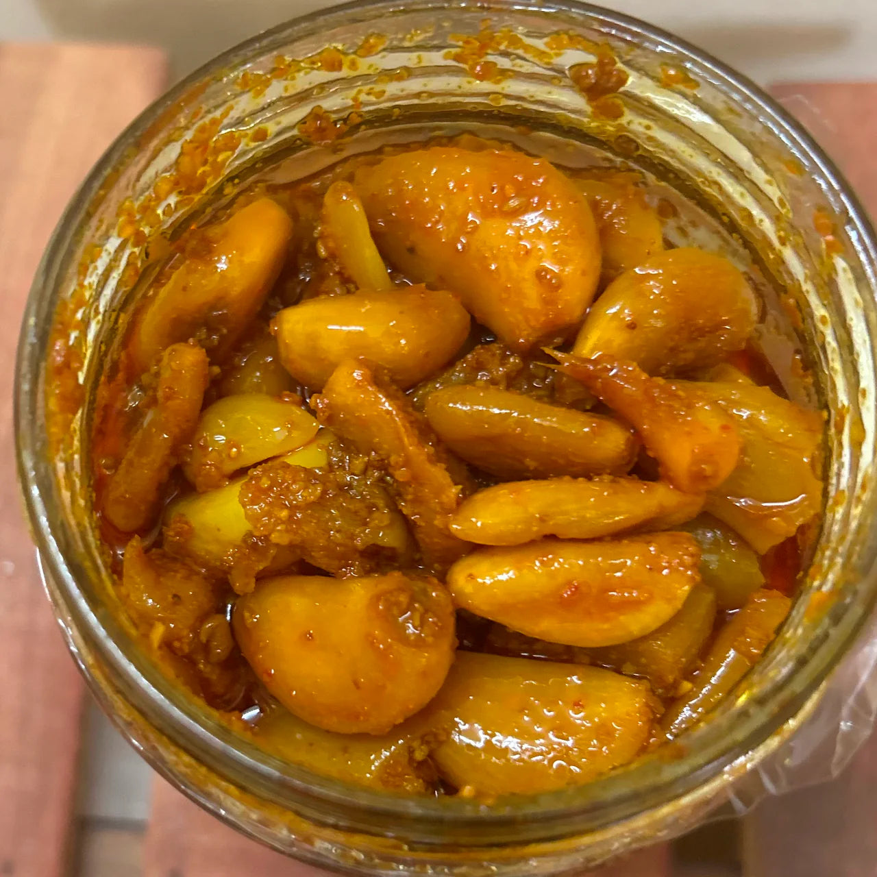 Pickle | Garlic Pickle - No Additives &amp; No Preservatives - Himalaya 2 Home - 500gm