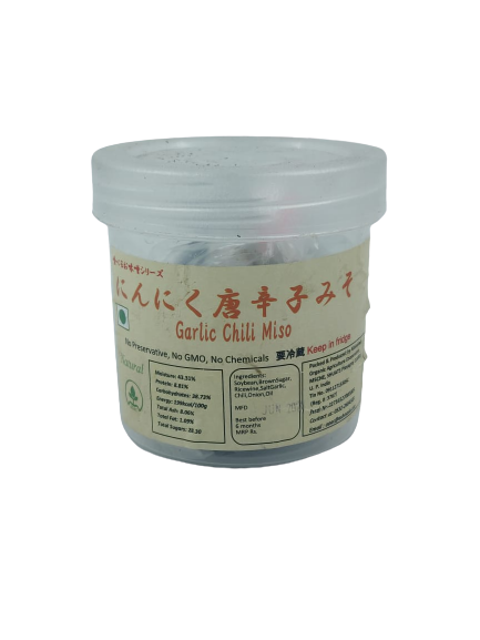 Garlic Chilli  Miso – Allahabad Organics – 100gm