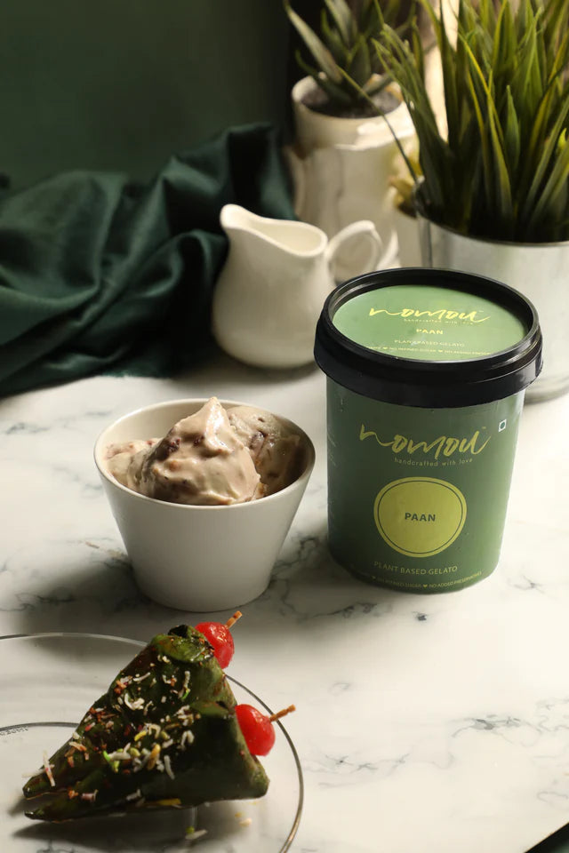 Gelato | Paan Ice Cream - Vegan & Gluten Free - Nomou - 500ml