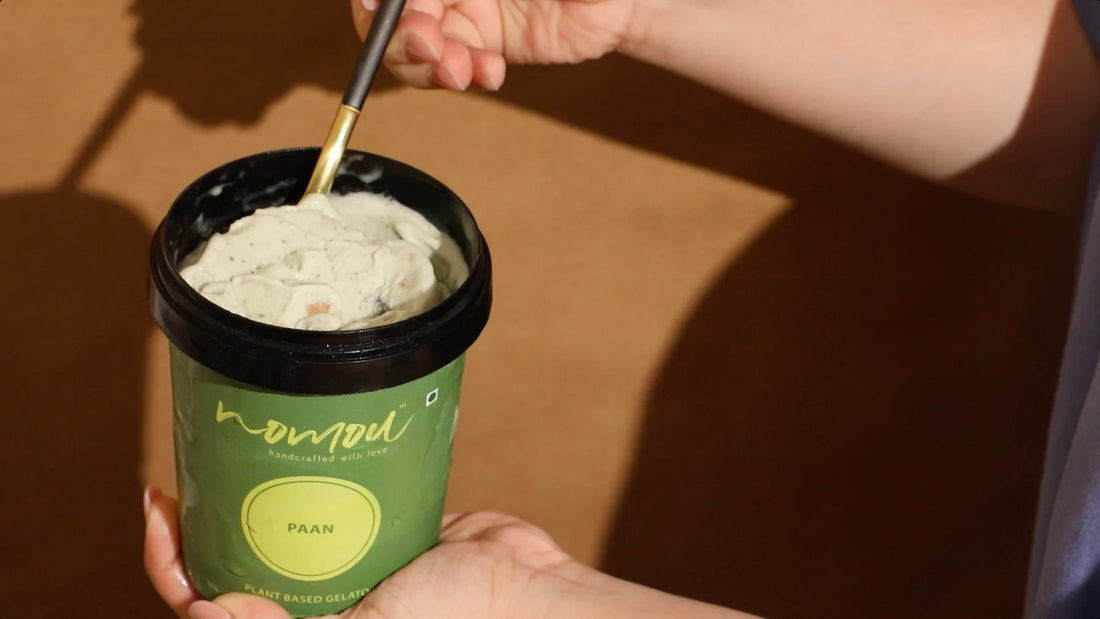 Gelato | Paan Ice Cream - Vegan & Gluten Free - Nomou - 500ml