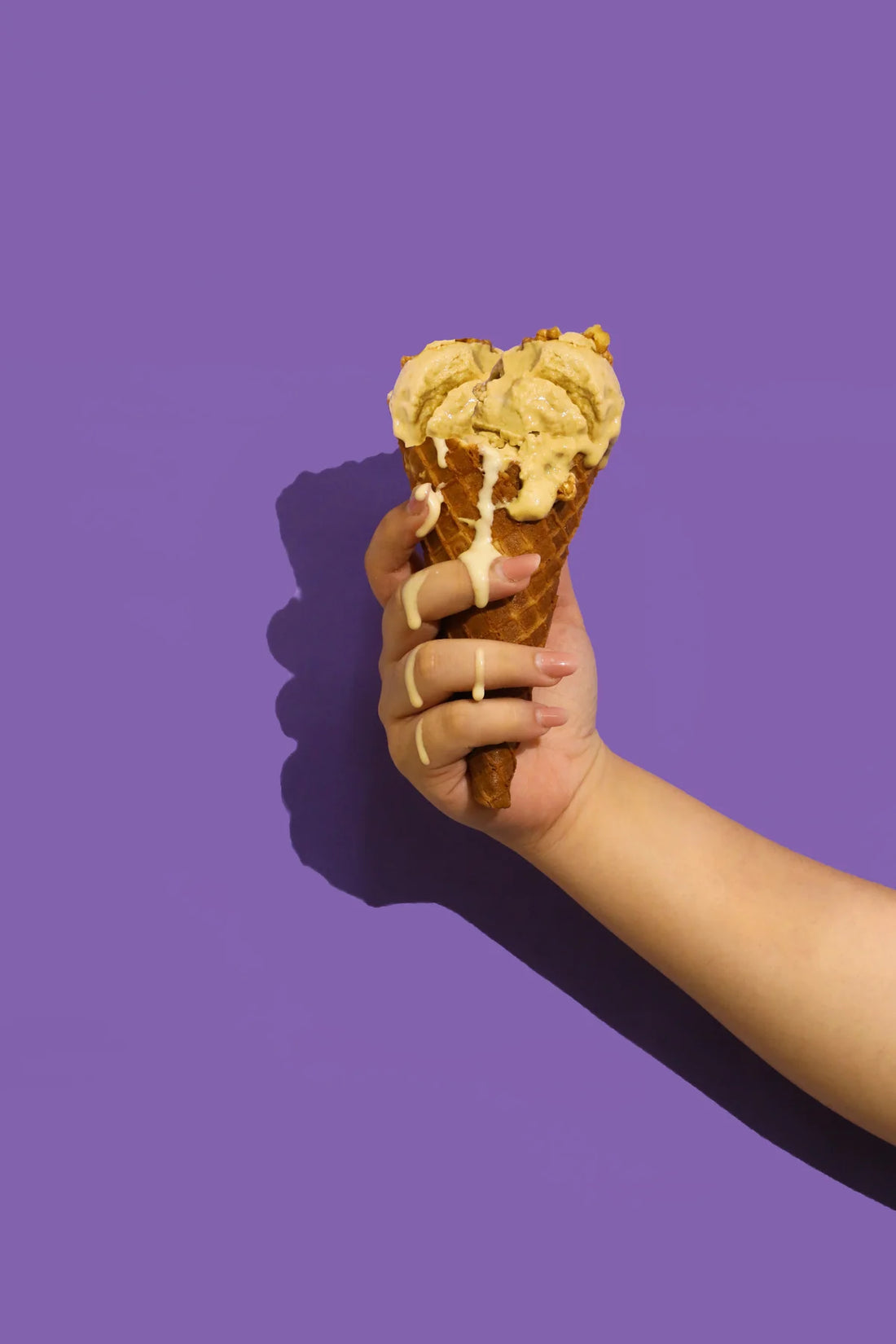 Gelato | Roasted Almond Ice Cream – Vegan &amp;amp; Gluten Free – Nomou – 500ml