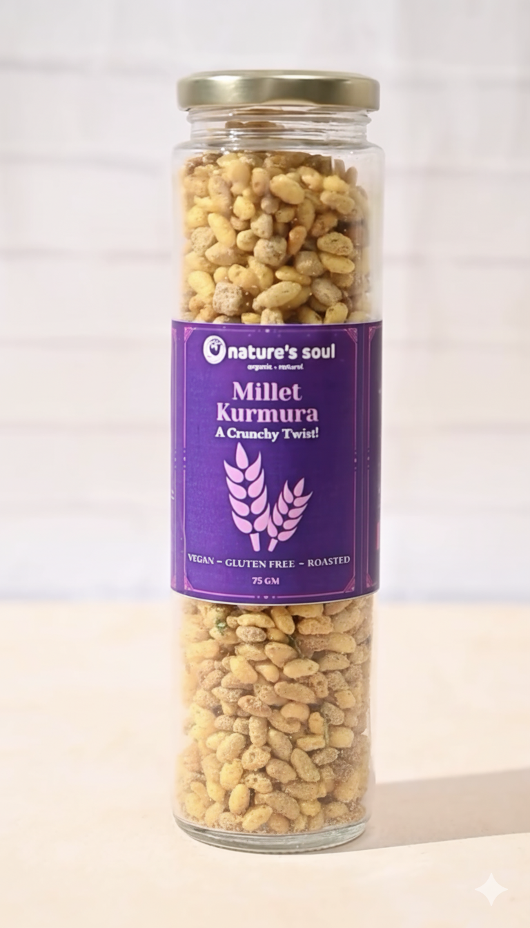Millet Kurmura - Roasted - Vegan &amp; Gluten Free - Nature&