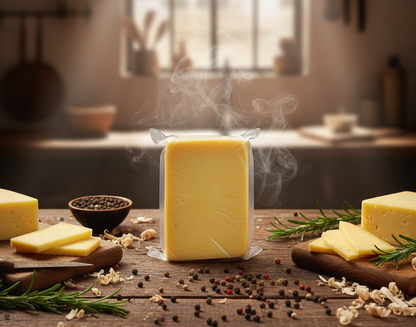 Smoked  Cheese - 100% Natural - Pasteurized - Kodai Cheese - 200gm