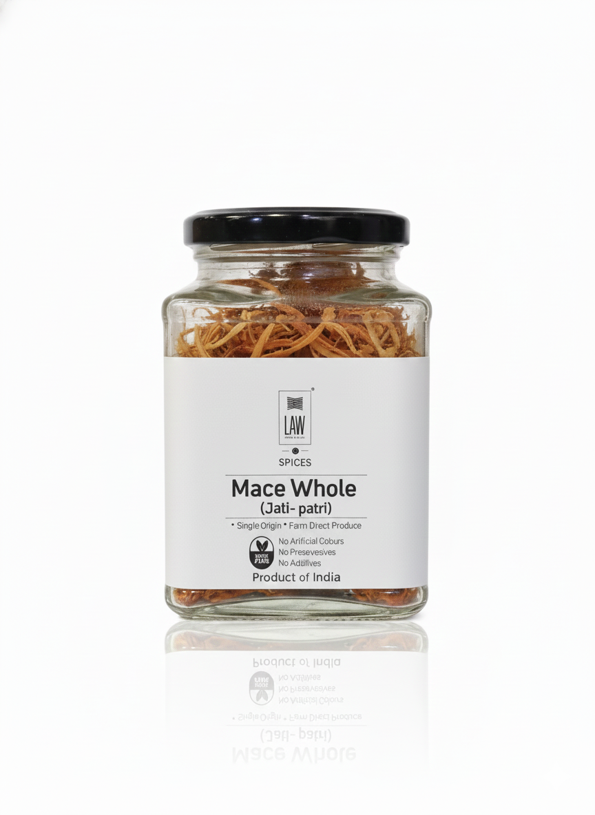Mace Whole (Jati-Patri) - Vegan &amp; Gluten Free - Looms And Weaves – 50gm