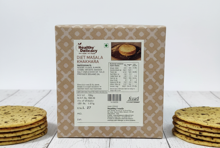 Khakhara | Diet Masala Khakhara –No Trans Fat - Healthy Delicacy – 150gm