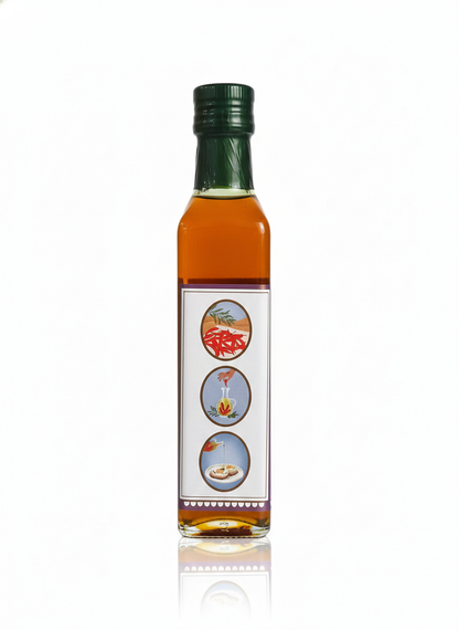 Olive Oil | Extra Virgin Olive Oil- Infused With Chilli - Unrefined - Cold Pressed - Jaypore Olives 250ml