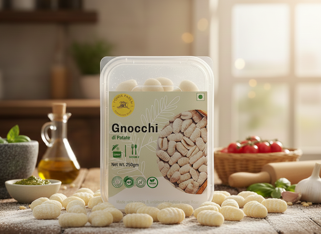 Pasta | Gnocchi Di Patate - Hand made - No Maida - Nature&