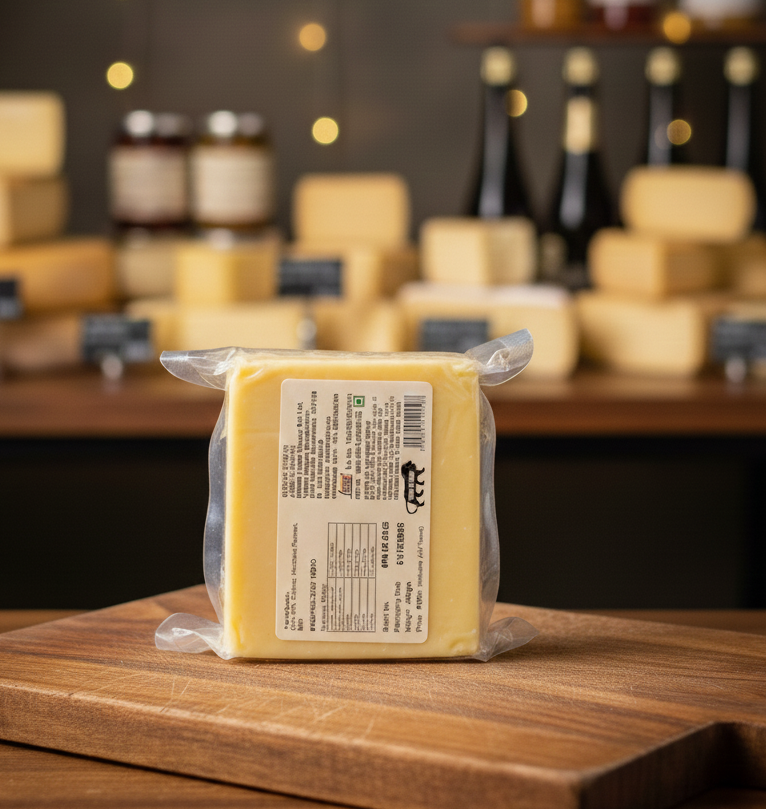 Aged Cheddar Cheese – Pasteurized -No Preservatives - Darima – 200gm