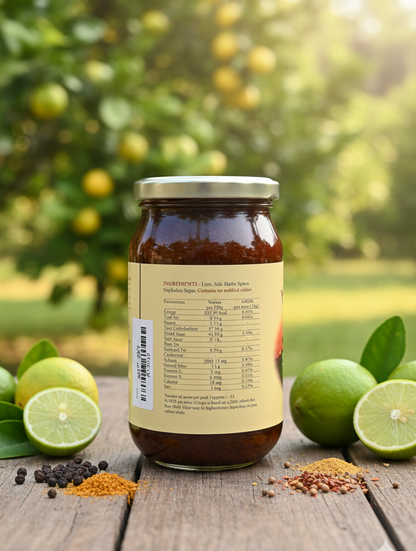 Pickle | Sweet Lime Pickle - Natural – No Cholesterol- No Trans Fat- No Artificial Colors- Kumaoni – 500gm