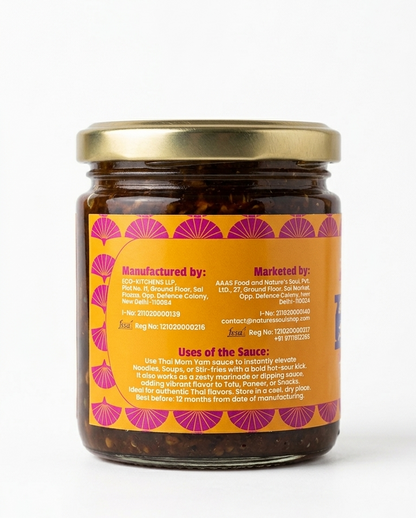 Sauce | Thai Nam Yam Sauce- Gluten Free - No Preservatives., No Flavour Enhancer - Nature&