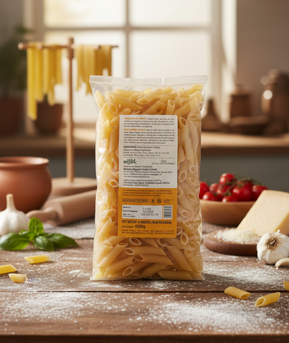 Pasta | Organic Penne (Wheat Suji Pasta)- USOCA - Down To Earth - 500gm