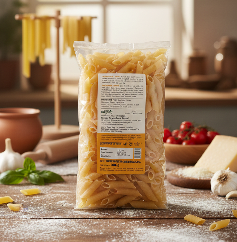 Pasta | Organic Fusilli (Wheat Suji Pasta)- USOCA - Down To Earth - 500gm