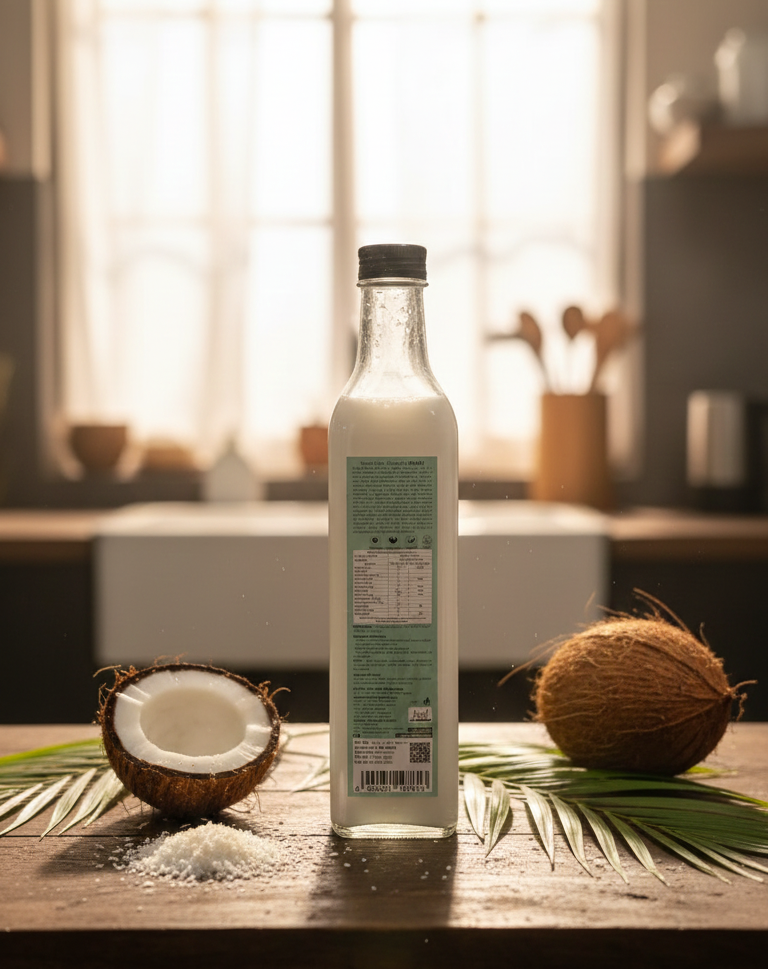 Coconut Oil - Extra Virgin- Ethical &amp; Natural Nutrient - Cold Pressed - SOSE - 425gm