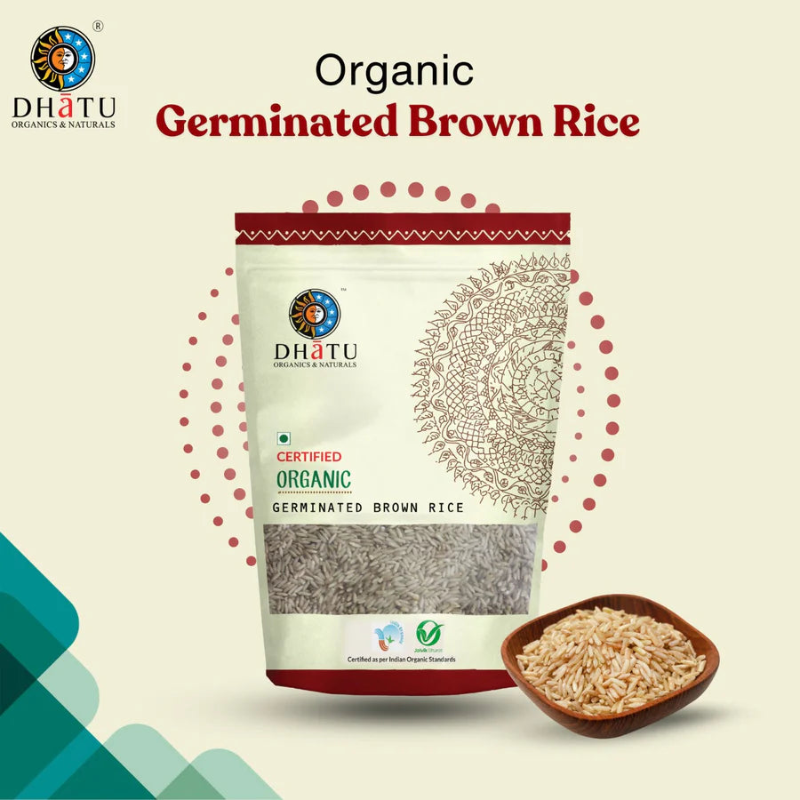 Rice | Germinated Brown Rice – Dhatu Organic – 500gm